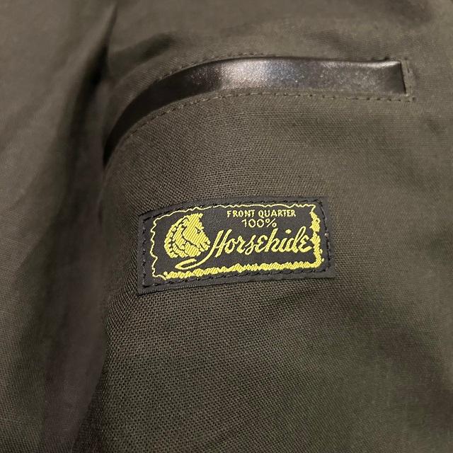 ワイツーレザー ホースハイドシングルライダースジャケット PR−64