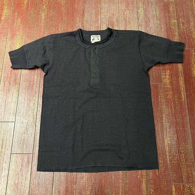 GLAD HAND（グラッドハンド） ロイヤルヘンリーネックTシャツ R-03 [R