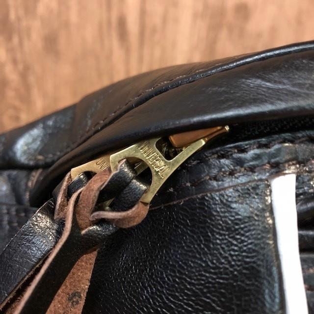 新品!送料込! Leather Waist Bag Black ウエストライド レザー ライディング ウエストバッグ [RIDING WAIST