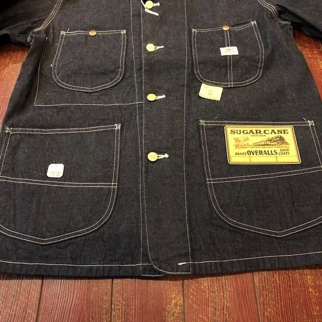 sugar cane　デニムカバーオール カバーオール 東洋エンタープライズ SUGAR CANE シュガーケーン 11オンスデニム カバーオール