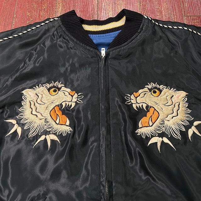 テーラー東洋　スカジャン“WHITE TIGER” × “GOLD DRAGON”　TT15790-119 [TT15790-119]の画像