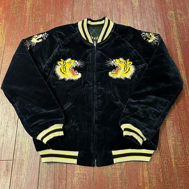 テーラー東洋 別珍スカジャン “ROARING TIGER” × “JAPAN MAP