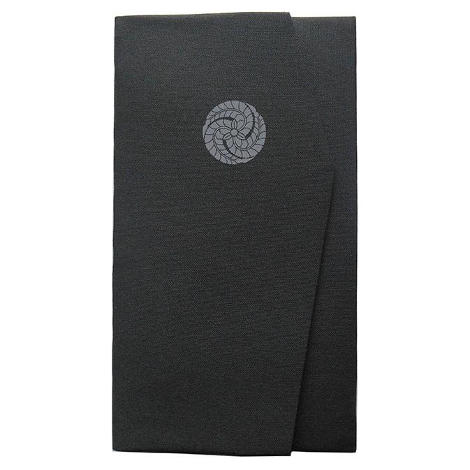 ふくさ　金封袱紗　家紋　三つ藤巴　慶弔用ふくさ　弔事用　家紋ふくさ　冠婚葬祭　結婚式　日本製　1-FU-7