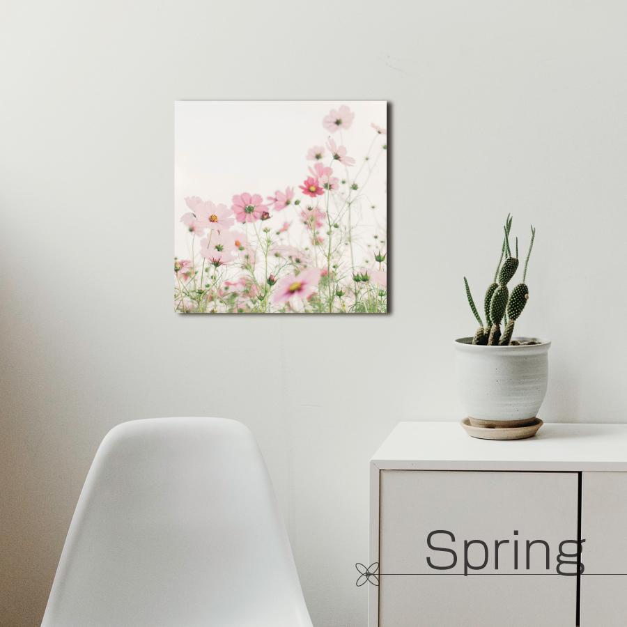 ファブリックパネル コスモス 春 お花 花 インテリア 北欧 30cm 30cm ウォールアート キャンバス 壁インテリア Fabricpanel Flower 5 Studio C A 通販 Yahoo ショッピング