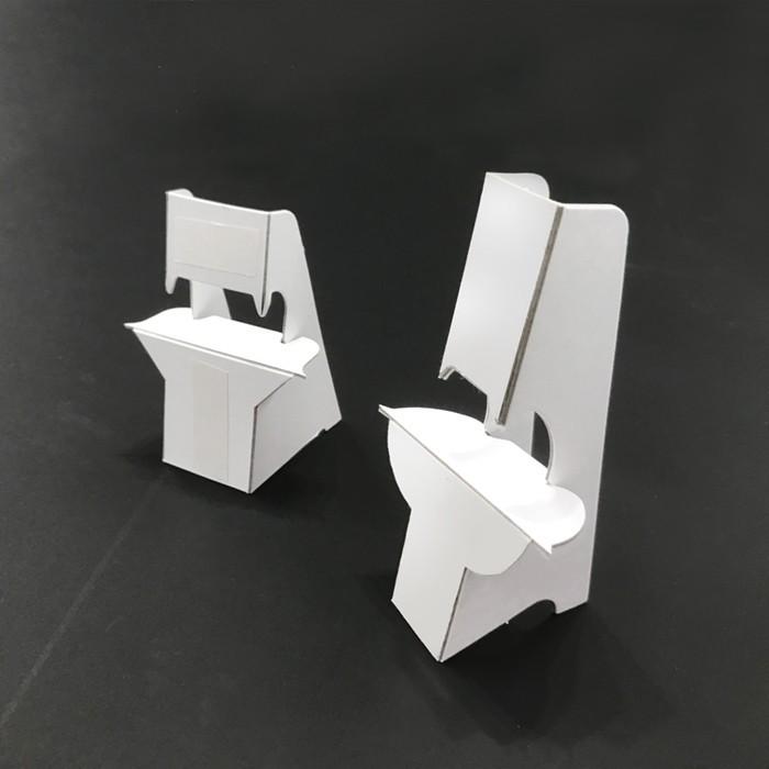 紙スタンド 紙足 A4・B5 POP用 10枚組 : studio C&A - 通販 - Yahoo