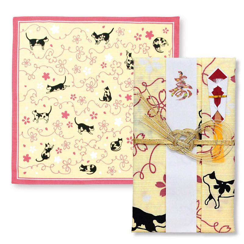 ご祝儀袋/風呂敷金封/さくら猫/代筆無料 :fu-8018:工房福久助 - 通販 - Yahoo!ショッピング ご祝儀袋/風呂敷金封/さくら猫/代筆無料 :fu-8018:工房福久助 - 通販 - Yahoo!ショッピング