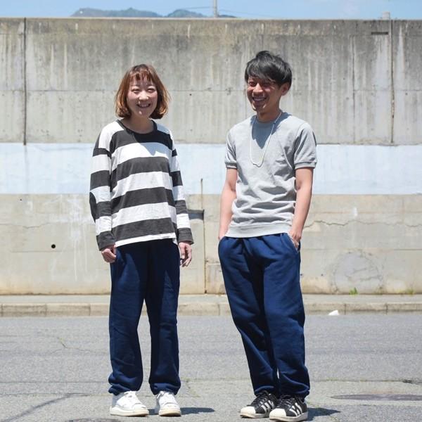 スウェットパンツ コットン メンズ レディース 濃紺 藍染 プレゼント