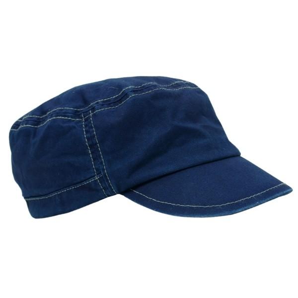 藍染め ワークキャップ インディゴ CAP 帽子 ミリタリー