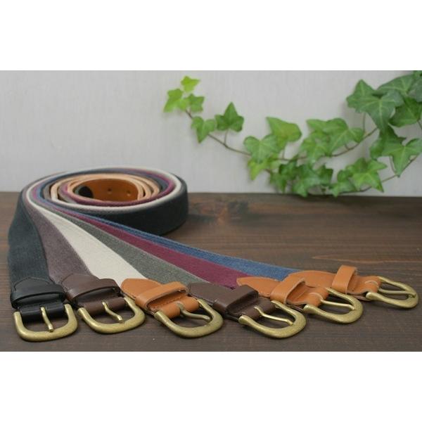 名入れ 刻印付 ヴィンテージ ベルト 30mm ヌメ革 真鍮 コットン 綿 レザー メンズ レディース オーダー オーダーメイド プレゼント ギフト |  | 06