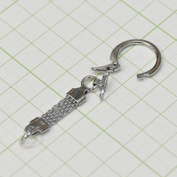 キーホルダーパーツ 10個セット 金具 キーケース キーリング レトロ