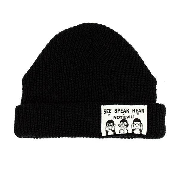 お猿さん ニット帽子 メンズ レディース サル アニマル : 工房壱Yahoo