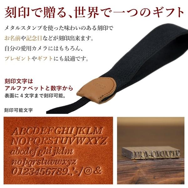 ヴィンテージ ハンドカメラストラップ 30mm 名入れ 刻印 ヌメ革 コットン 綿 ３サイズ セミオーダー オーダーメイド プレゼント ギフト |  | 04
