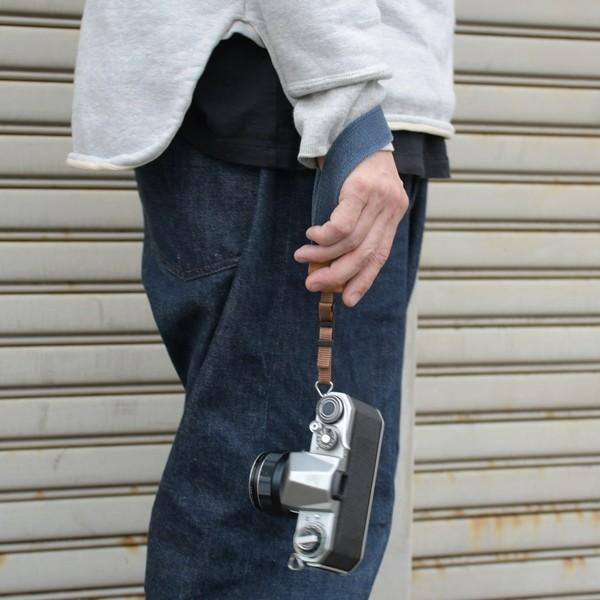 ヴィンテージ ハンドカメラストラップ 30mm 名入れ 刻印 ヌメ革 コットン 綿 ３サイズ セミオーダー オーダーメイド プレゼント ギフト |  | 05