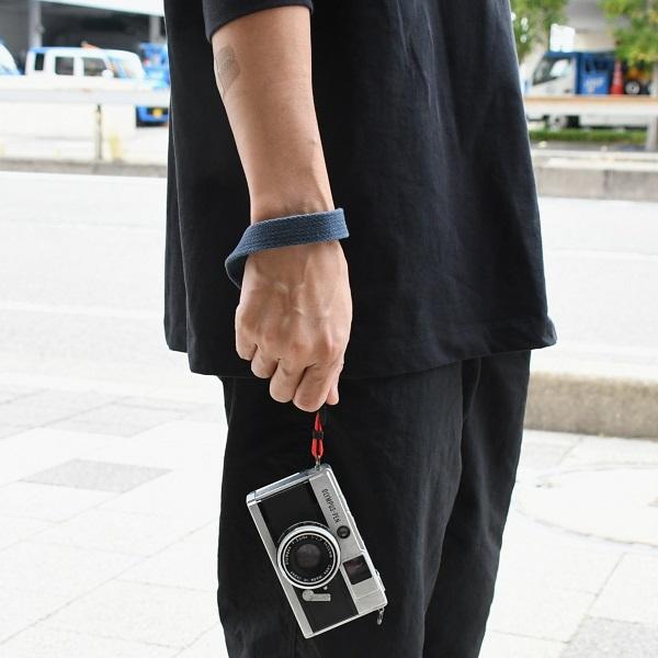 ヴィンテージ ハンドカメラストラップ 20mm 名入れ 刻印 ヌメ革 コットン 綿 ３サイズ セミオーダー オーダーメイド プレゼント ギフト |  | 05