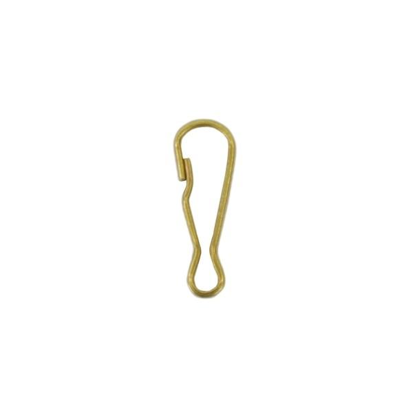 真鍮 キーナス 10個セット キーホルダーパーツ BRASS 鍵 フック : 工房