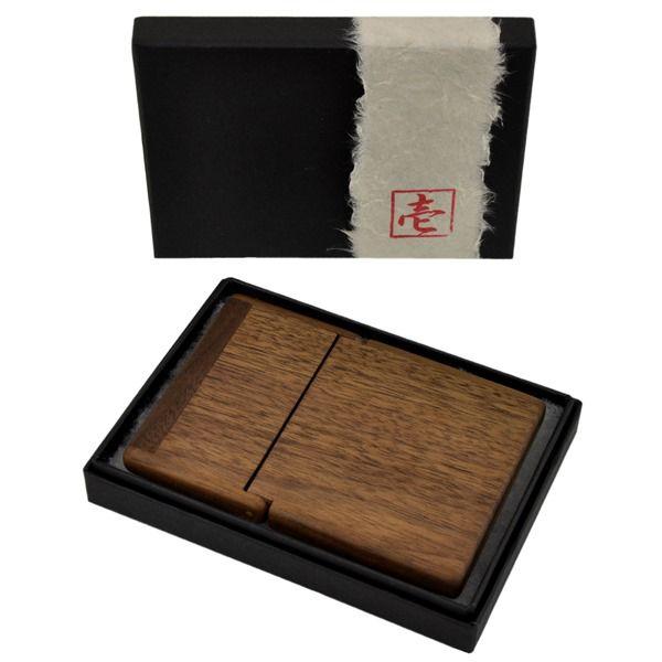 木製名刺ホルダー カードケース 名入れ素彫り 名刺入れ カードケース 木製 名刺ケース