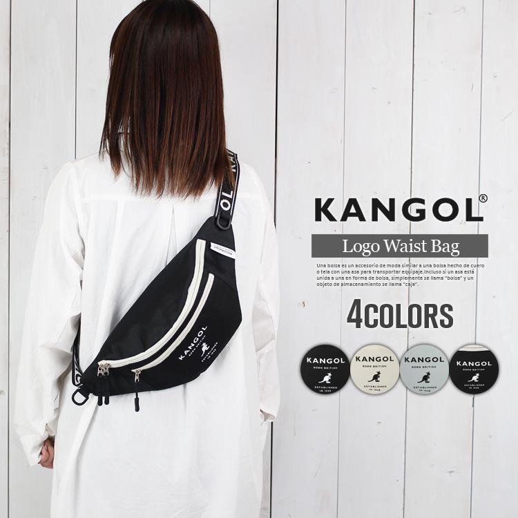 KANGOL（カンゴール） ロゴ ボディーバッグ ウエストポーチ ボディ