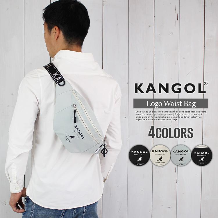 KANGOL（カンゴール） ロゴ ボディーバッグ ウエストポーチ ボディ