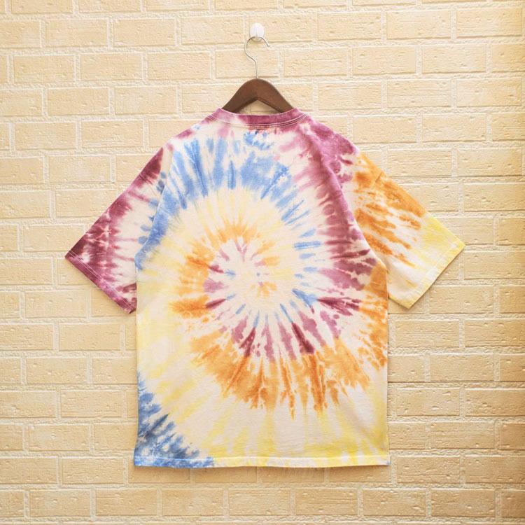 GALFY（ガルフィー） タイダイ染め オーバーサイズ 半袖 Tシャツ 犬 