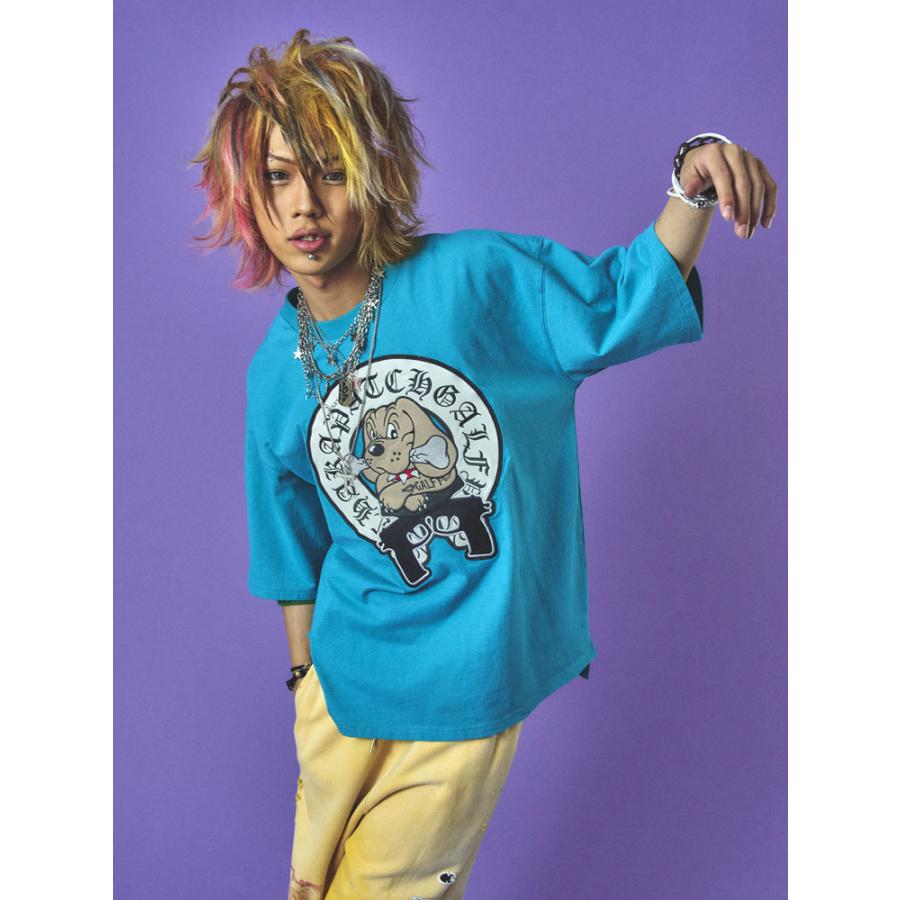 GALFY（ガルフィー） チャカパッチ Tシャツ2 半袖 Tシャツ オーバー