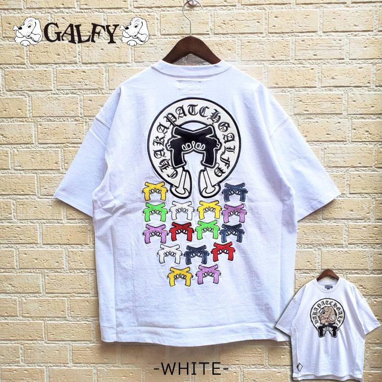GALFY（ガルフィー） チャカパッチ Tシャツ2 半袖 Tシャツ オーバー