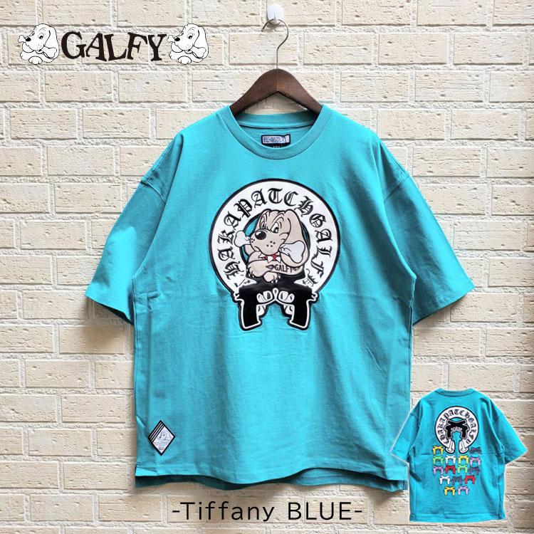 GALFY ガルフィー チャカパッチ Tシャツ2 半袖 Tシャツ オーバーサイズ