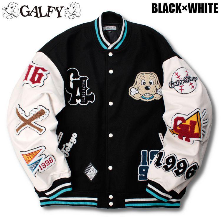 GALFY（ガルフィー） 復活わんわん大学 ジャケット 犬 ロゴ ワッペン
