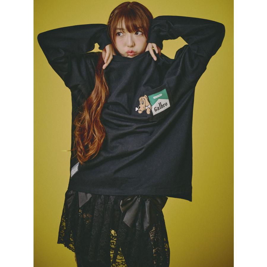 GALFY（ガルフィー） ガルブロ 長袖 Tシャツ 胸ポケ ロンティー