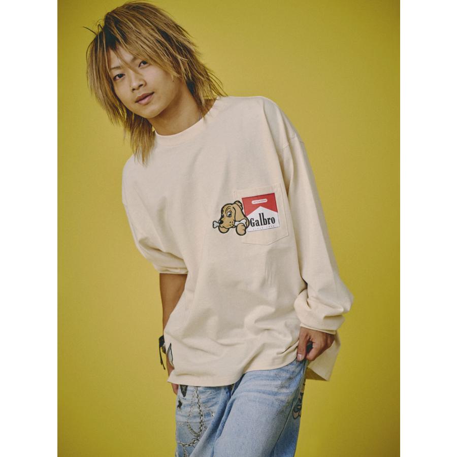 GALFY（ガルフィー） ガルブロ 長袖 Tシャツ 胸ポケ ロンティー