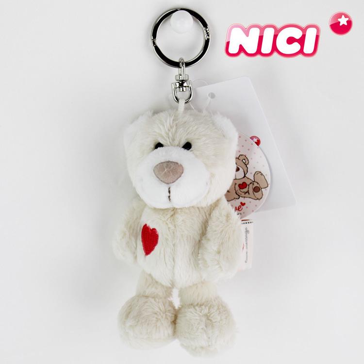 Nici ニキ ラブベア ホワイト キーホルダー レディース バッグチャーム 可愛い ぬいぐるみ ブランド ドイツ ビーンバッグ キーリング 誕生日 プレゼント Studio R 通販 Yahoo ショッピング