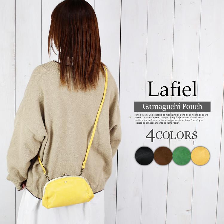 がま口 ショルダーバッグ 斜めがけ おしゃれ レディース PUレザー 合成