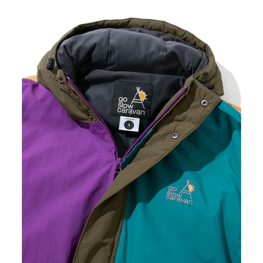 go slow caravan ライトウール×ボア パーカージャケット サイズ4