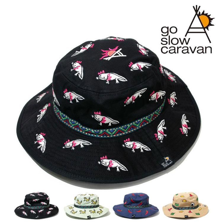 go slow caravan ゴースローキャラバン　パナママウンテンハット　黒 go slow caravan ゴースローキャラバン パナママウンテンハット