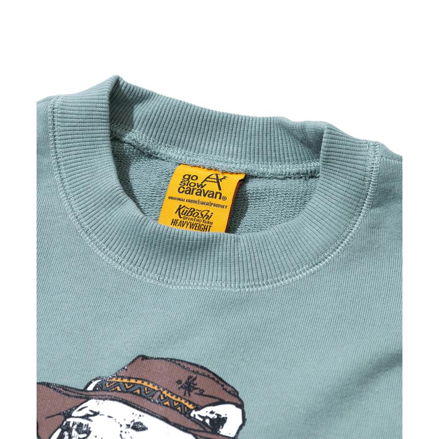 特別価格】 スキレット ピザ クマ プリント スウェット ヘムスピンドル