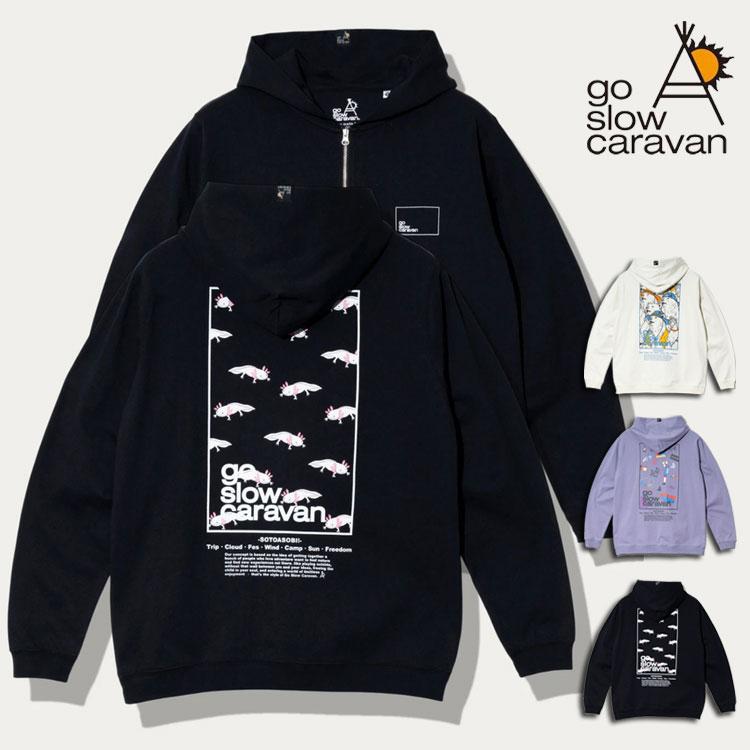 go slow caravan（ゴースローキャラバン） スクエア LOGO バック 