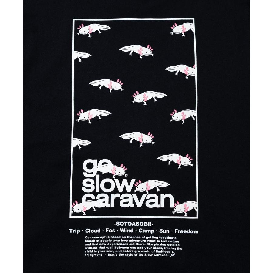 go slow caravan（ゴースローキャラバン） スクエア LOGO バック 