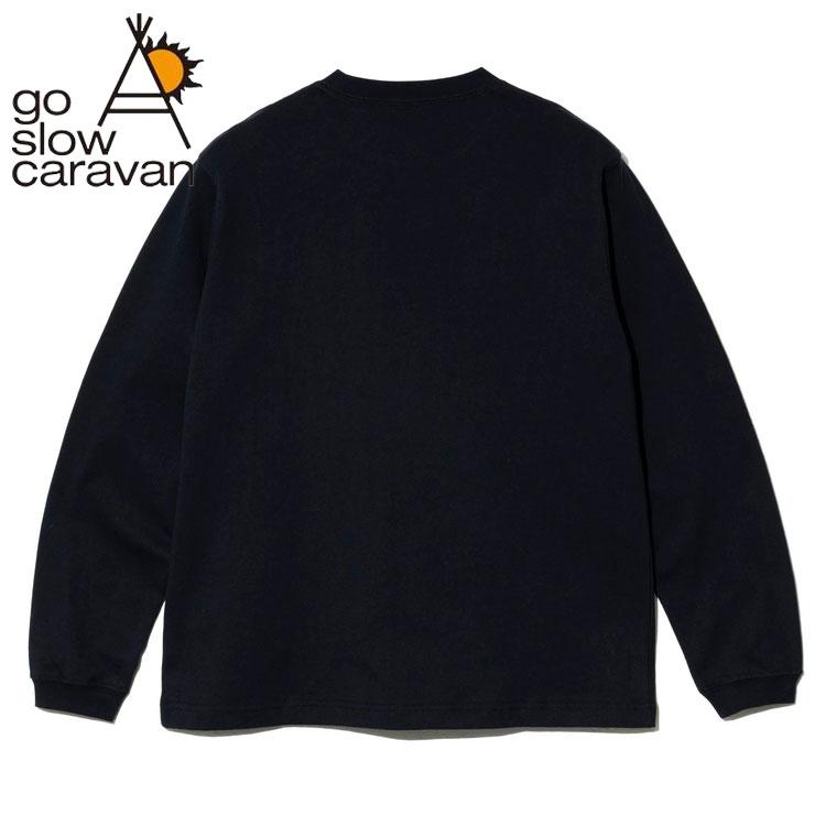 go slow caravan（ゴースローキャラバン） 長袖Tシャツ シネマ猫