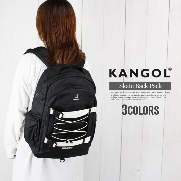 KANGOL リュックサック カンゴール ブランドロゴ 刺繍 リュック スケートリュック 通勤 通学 部活 旅行 合宿 ドローコード スケーター プレゼント 36200 KANGOL（カンゴール） リュックサック ブランドロゴ 刺繍 リュック