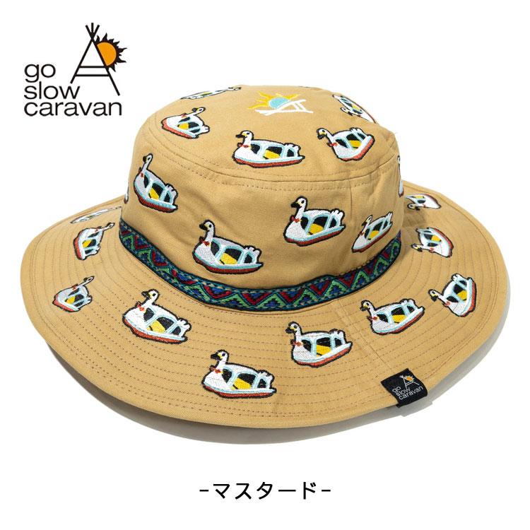 go slow caravan/(U)ふわふわマウンテンハット go slow caravan（ゴースローキャラバン） ライトキャンバス