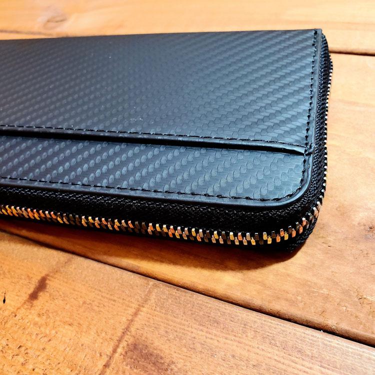 KUSHITANI カーボンロングウォレット レビュー】クシタニの長財布（カーボン）を購入したのでご紹介します