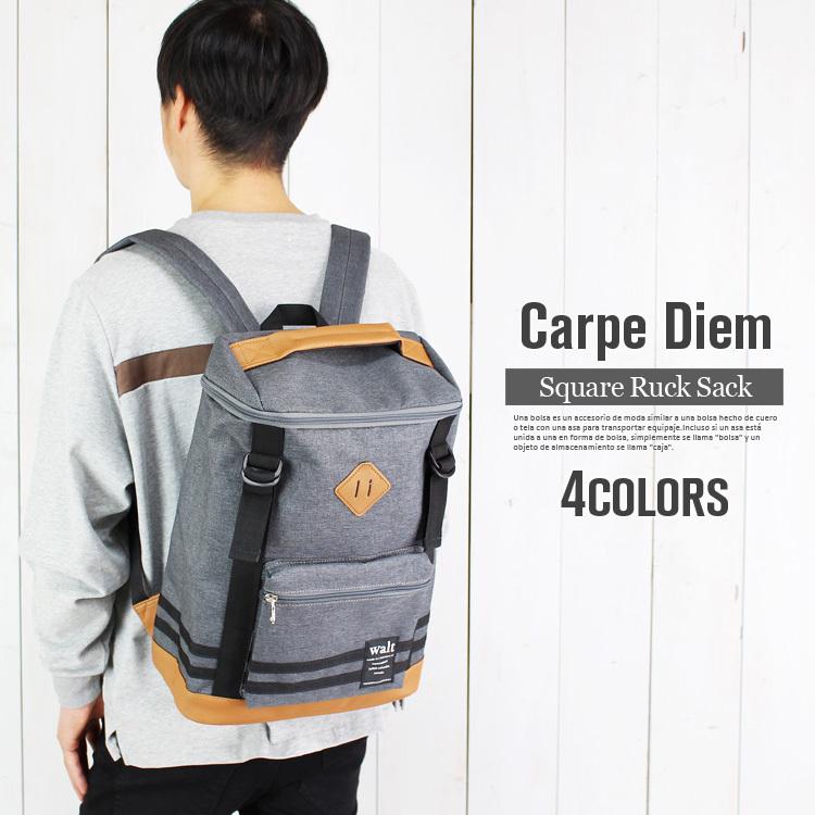 2ライン リュックサック スクエア ボックス リュック デイパック 旅行 おしゃれ 大学生 高校生 自転車 新生活 誕生日 プレゼント n2 Studio R 通販 Yahoo ショッピング