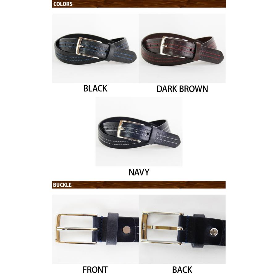 イタリア製 ベルト 本革 ナロー ビジネスベルト GAPO イタリアン