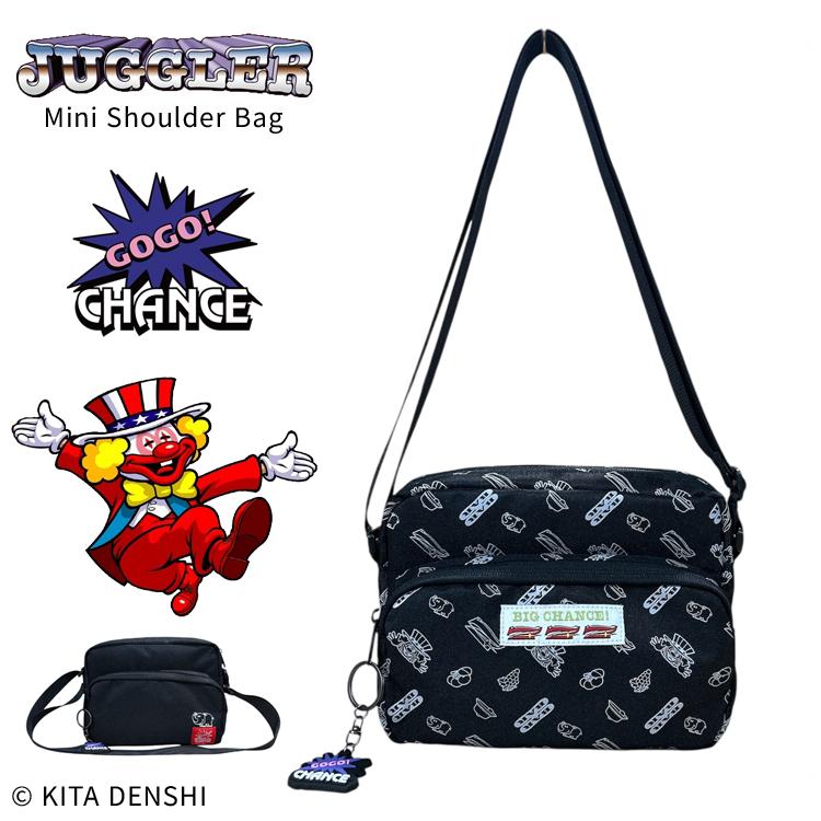 ジャグラー　ショルダーバッグ　JUGGLER ジャグラー JUGGLER ショルダーバッグ オフィシャルライセンス ロゴ