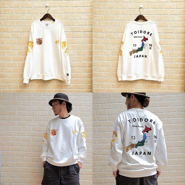 YOIDORE ヨイドレ スーベニア スウェット スカトレーナー トレーナー