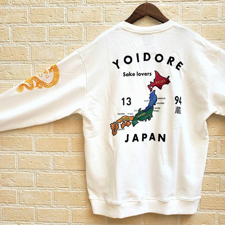 YOIDORE ヨイドレ スーベニア スウェット スカトレーナー トレーナー