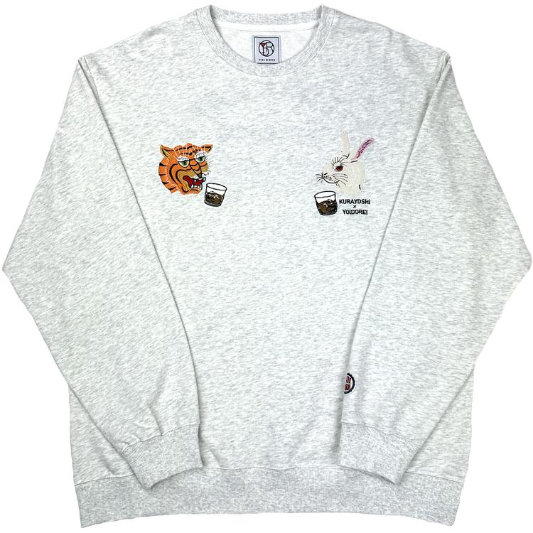 YOIDORE スーベニア スウェット 裏毛 クルーネック トレーナー 武尊