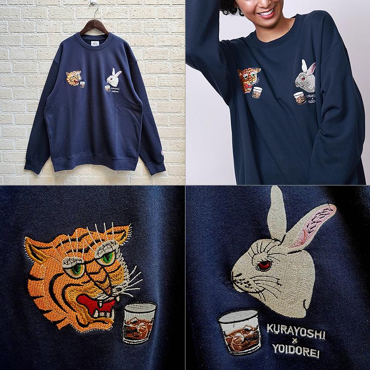 YOIDORE スーベニア スウェット 裏毛 クルーネック トレーナー 武尊