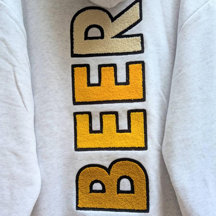 YOIDORE CITY フーディー スウェットパーカー サガラワッペン BEER