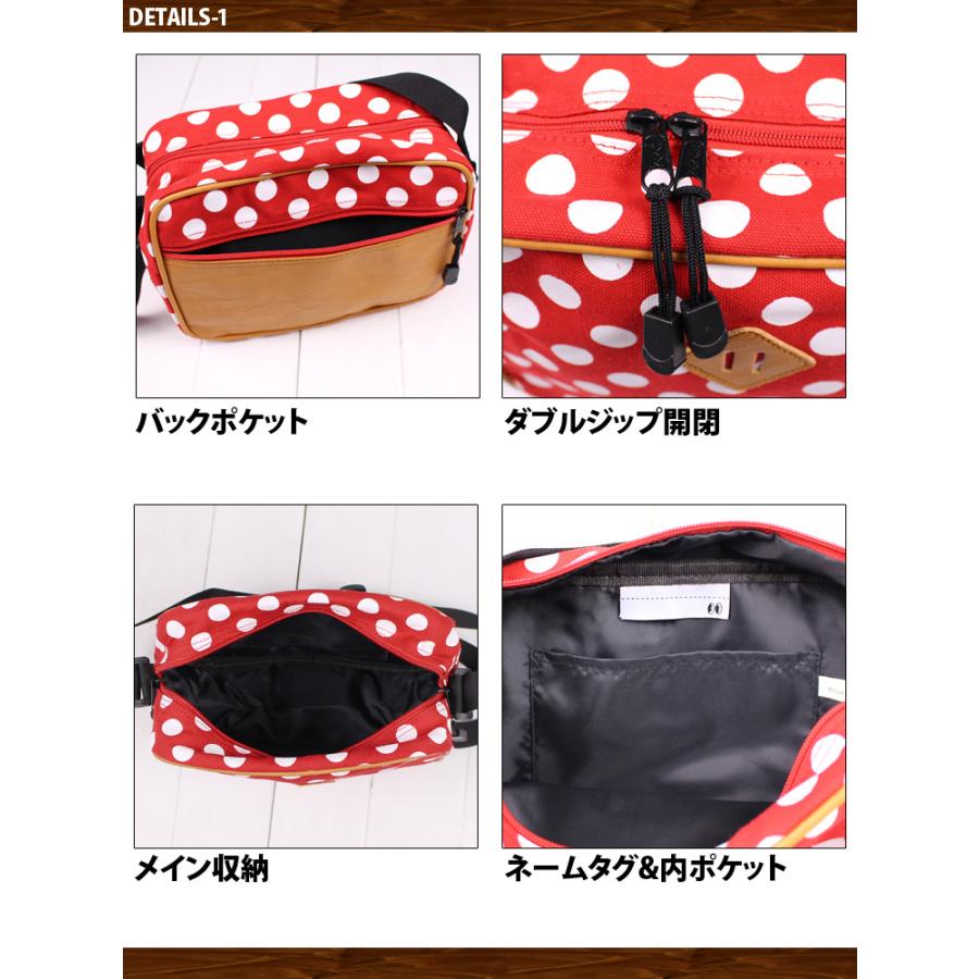 キッズ ドット柄 ショルダーバッグ 水玉 子供用 レッスン 通園