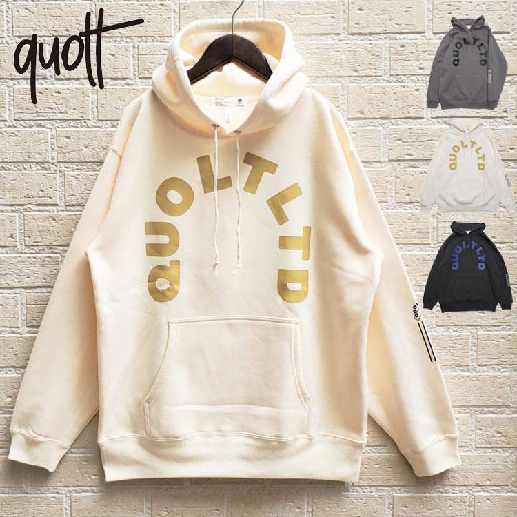 クオルト LTD PARKA 裏起毛 プリント パーカー カジュアル QUOLT トップス アウトドア キャンプ フェス 父の日 プレゼント 901t-1799 quolt（クオルト） 裏起毛 プリント パーカー LTD PARKA カジュアル